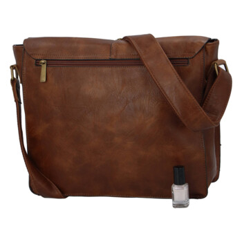 Crossbody taška hnedá - Paolo Bags Fotio