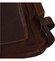 Moderná pánska kožená crossbody taška Ismauelo, hnedá