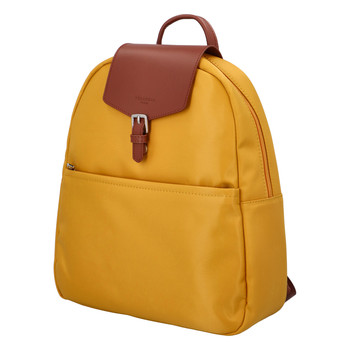 Dámsky moderný batoh žltý - Hexagona Nalle