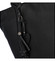 Veľká dámska kožená kabelka čierna - Hexagona Common
