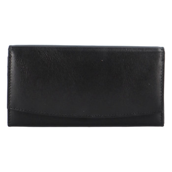 Dámska kožená peňaženka čierna - Tomas Suave