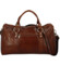 Cestovná kožená taška hnedá - Delami Vera Pelle Equado
