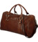 Cestovná kožená taška hnedá - Delami Vera Pelle Equado