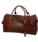 Cestovná kožená taška hnedá - Delami Vera Pelle Equado