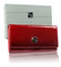 Dámska peňaženka kožená lakovaná červená - Cavaldi H201S