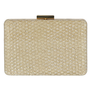 Dámska listová kabelka zlatá - Michelle Moon Shelly