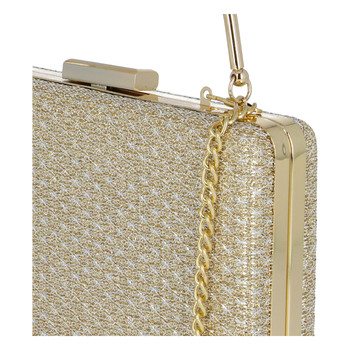 Dámska listová kabelka zlatá - Michelle Moon Shelly