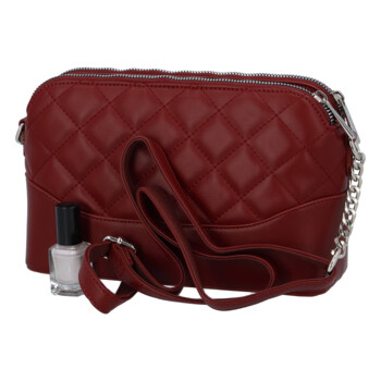 Dámska crossbody kabelka vínová - David Jones Sunny
