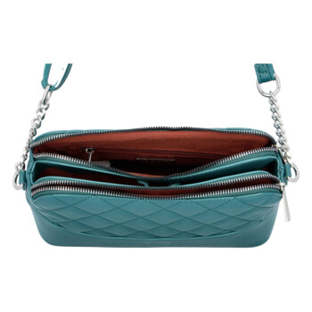 Dámska crossbody kabelka zelená - David Jones Sunny