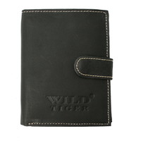 Pánska kožená peňaženka čierna - WILD Homer