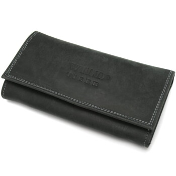 Dámska kožená peňaženka čierna - Wild Jadrrien