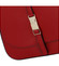 Dámska kožená crossbody kabelka tmavo červená - ItalY Neul