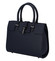 Luxusná dámska kabelka tmavo modrá - ItalY Spolicy