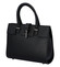 Luxusná dámska kabelka čierna - ItalY Spolicy
