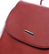 Dámsky mestský batoh kabelka červený - Silvia Rosa Polan