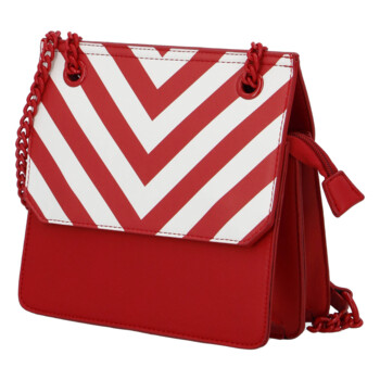 Dámska crossbody kabelka červená - DIANA & CO Grasiana
