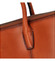 Luxusná kožená dámska biznis kabelka svetlohnedá - Katana Floppy
