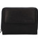 Dámska rozkladacia kožená peňaženka čierna - Diviley M4200