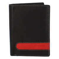 Pánska kožená peňaženka čierna - Diviley D1900