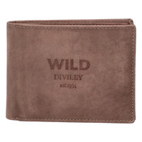 Pánska kožená peňaženka taupe - WILD 1631
