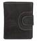 Pánska kožená peňaženka čierna - WILD 1731