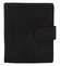 Malá pánska kožená peňaženka čierna - Diviley M3100