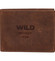 Pánska kožená peňaženka hnedá - WILD 1631