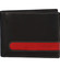 Pánska kožená peňaženka čierna - Diviley 1631 RED