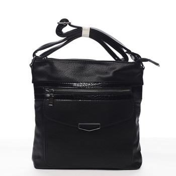 Dámska crossbody kabelka čierna - Romina Maira