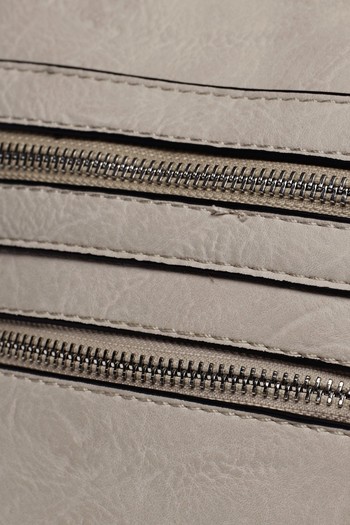 Moderná stredná crossbody kabelka béžová - Delami Karlie