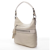 Dámska kabelka cez rameno béžová - Romina & Co Bags Becca