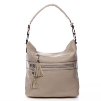 Dámska kabelka cez rameno béžová - Romina & Co Bags Becca
