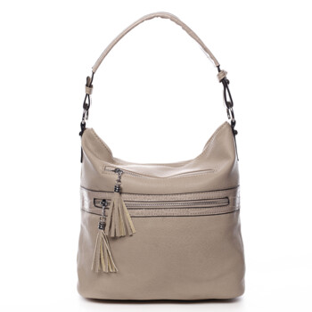 Dámska kabelka cez rameno béžová - Romina & Co Bags Becca