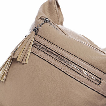 Dámska kabelka cez rameno béžová - Romina & Co Bags Becca