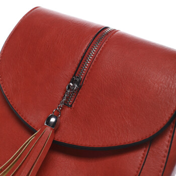 Dámska crossbody kabelka červená - Romina & Co Bags Vaia
