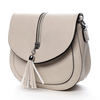 Dámska crossbody kabelka béžová - Romina & Co Bags Vaia