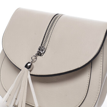 Dámska crossbody kabelka béžová - Romina & Co Bags Vaia