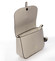 Dámska kožená crossbody kabelka béžová - ItalY Neul
