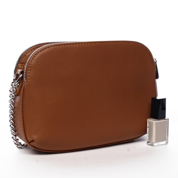 Dámska crossbody kabelka hnedá - David Jones Arvel