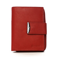 Dámska kožená peňaženka červená - Diviley Oryna