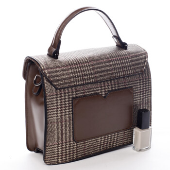 Dámska kabelka do ruky hnedá - Maria C Tinka