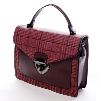 Dámska kabelka do ruky vínová - Maria C Tinka