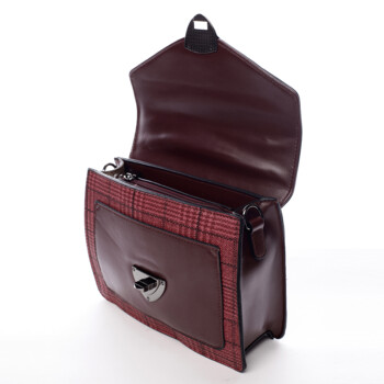 Dámska kabelka do ruky vínová - Maria C Tinka