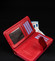 Dámska lakovaná peňaženka kožená červená - Lorenti 76116