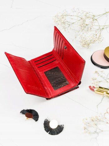 Dámska kožená peňaženka červená - Lorenti Shay