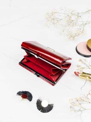 Dámska kožená peňaženka červená - Lorenti Shay