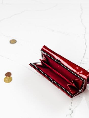 Dámska kožená peňaženka červená - Lorenti Shay