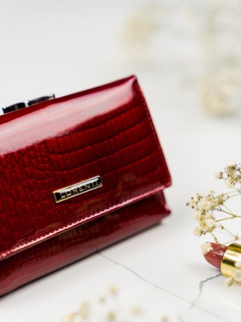 Dámska kožená peňaženka červená - Lorenti Shay