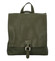 Dámsky kožený batôžtek kabelka khaki - ItalY Francesco