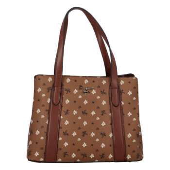 Dámska kabelka cez rameno hnedá - David Jones Maggie